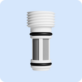 Electric Bidet Water Filter with Stainless Steel Mesh